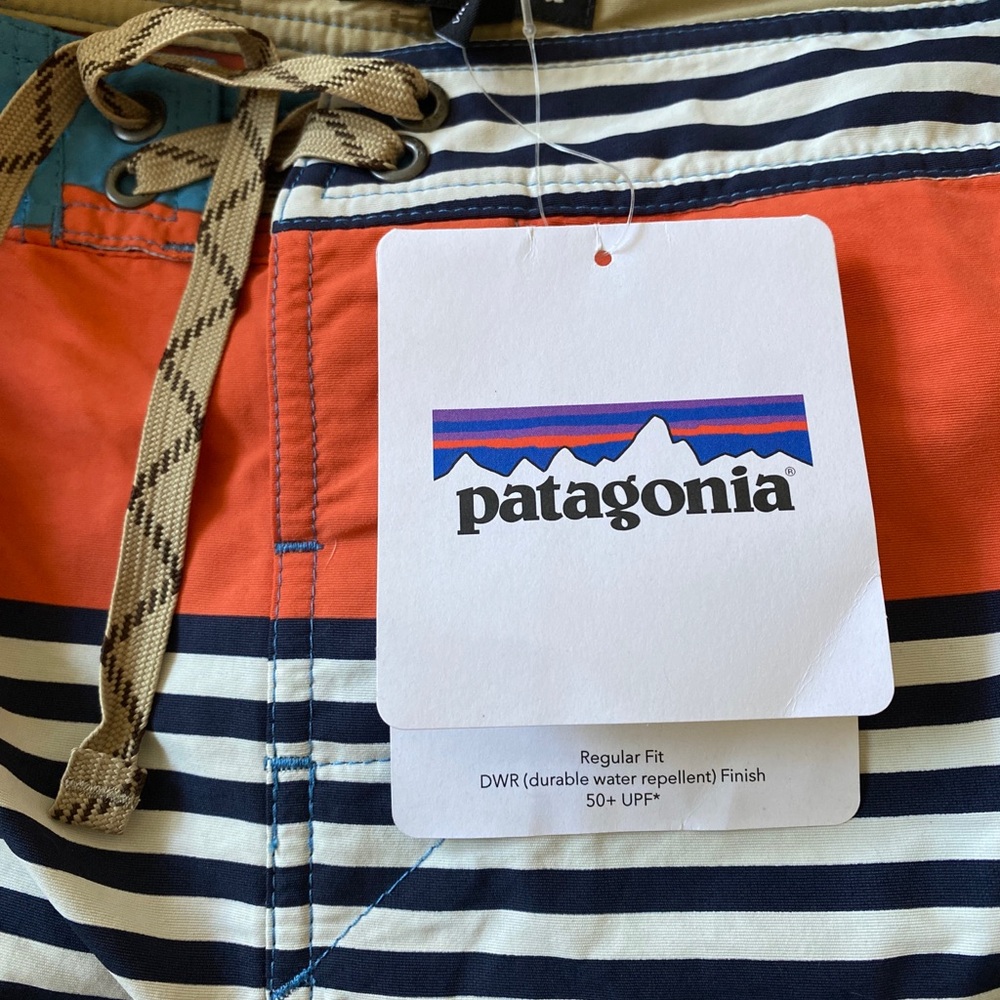 NWT Men’s Patagonia Wavefarer Board Shorts